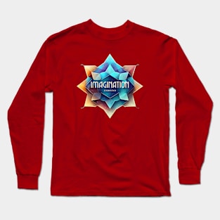 Geometric Colorful Design – Imagination Unbound Long Sleeve T-Shirt